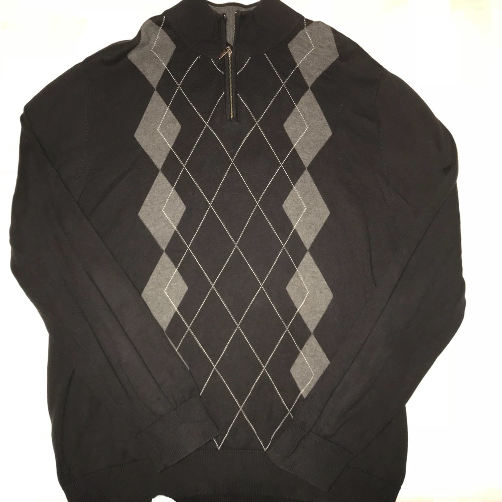 Alfani Argyle Sweater